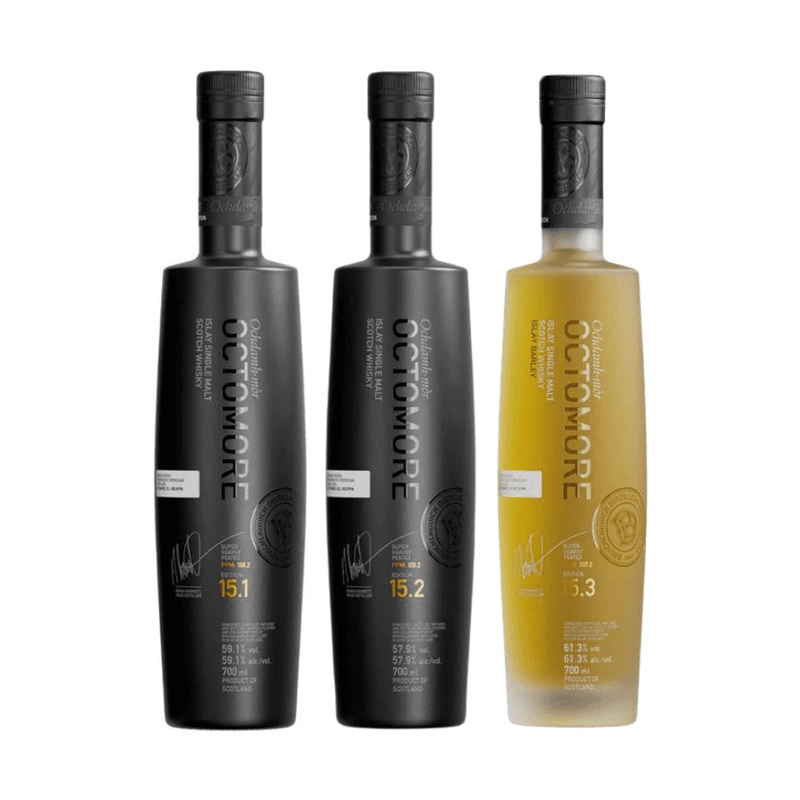 Bruichladdich Octomore Edition 15 Bundle