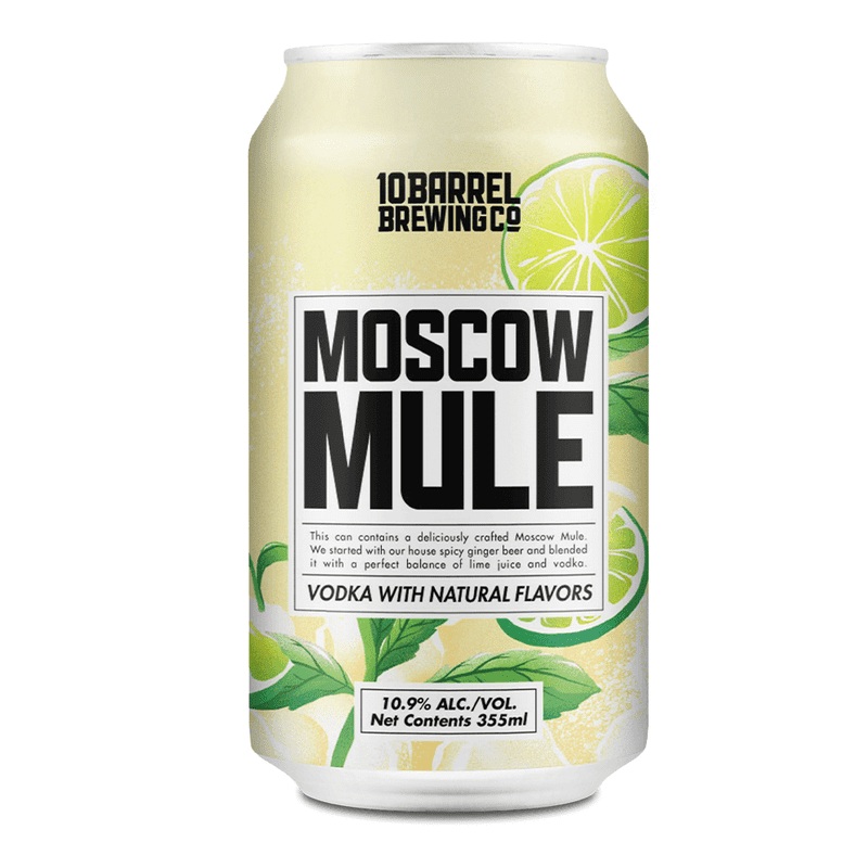 10 Barrel Brewing Co. Moscow Mule Vodka Cocktail 4-Pack