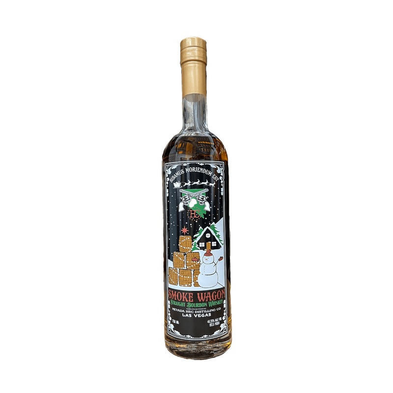 Smoke Wagon ‘Christmas Edition 2024’ Straight Bourbon Whiskey