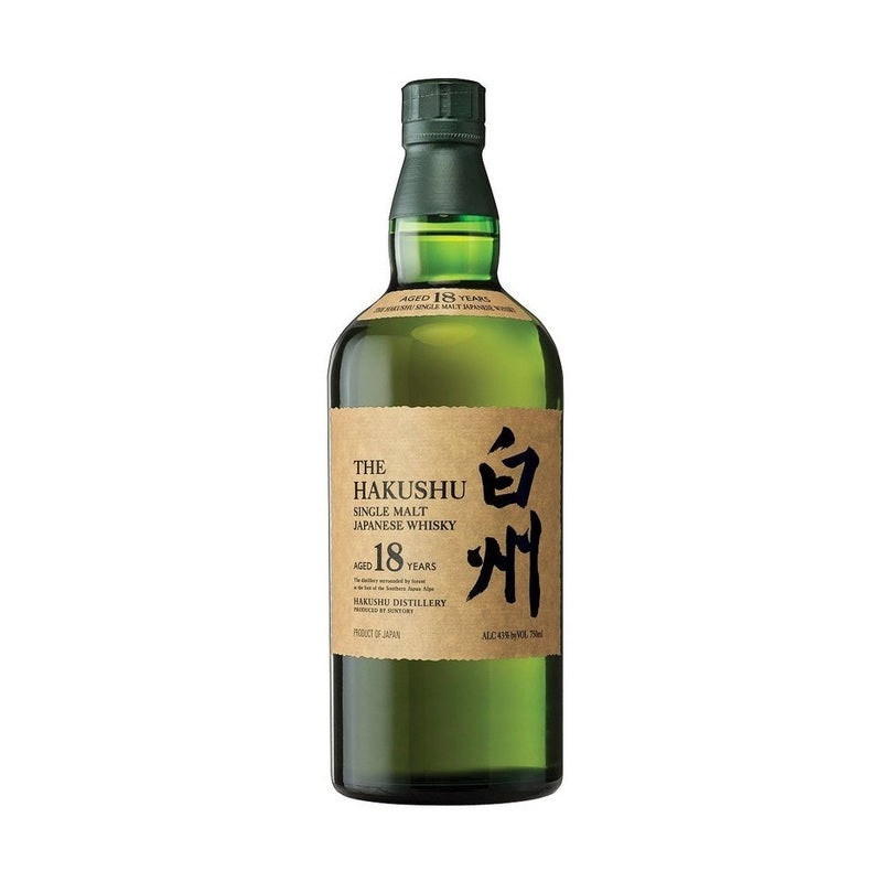 Hakushu 18 Year Old Single Malt Japanese Whisky