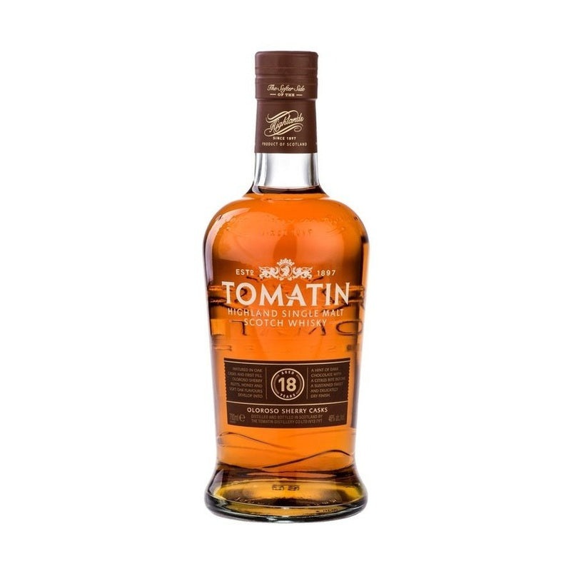 Tomatin 18 Year Old Highland Single Malt Scotch Whisky