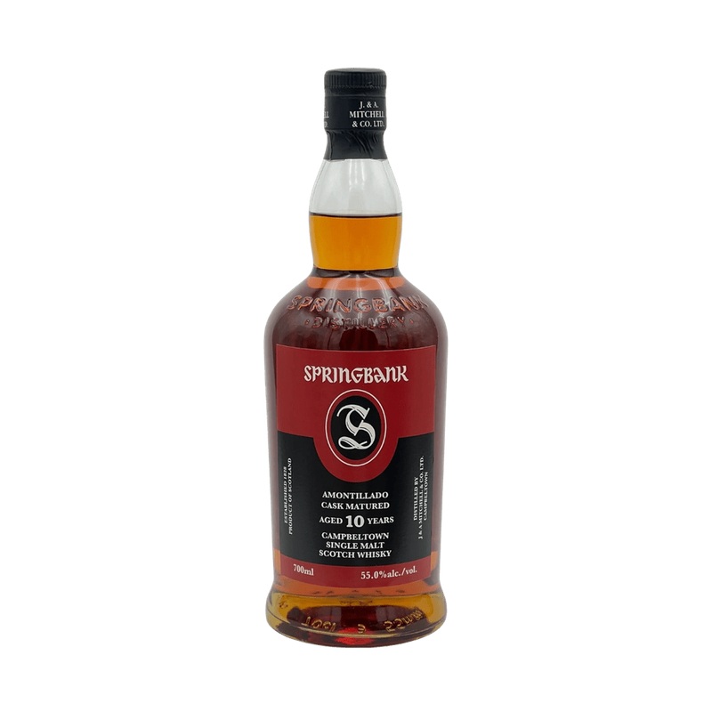 Springbank Amontillado Cask Matured 10 Year Old Single Malt Scotch Whisky