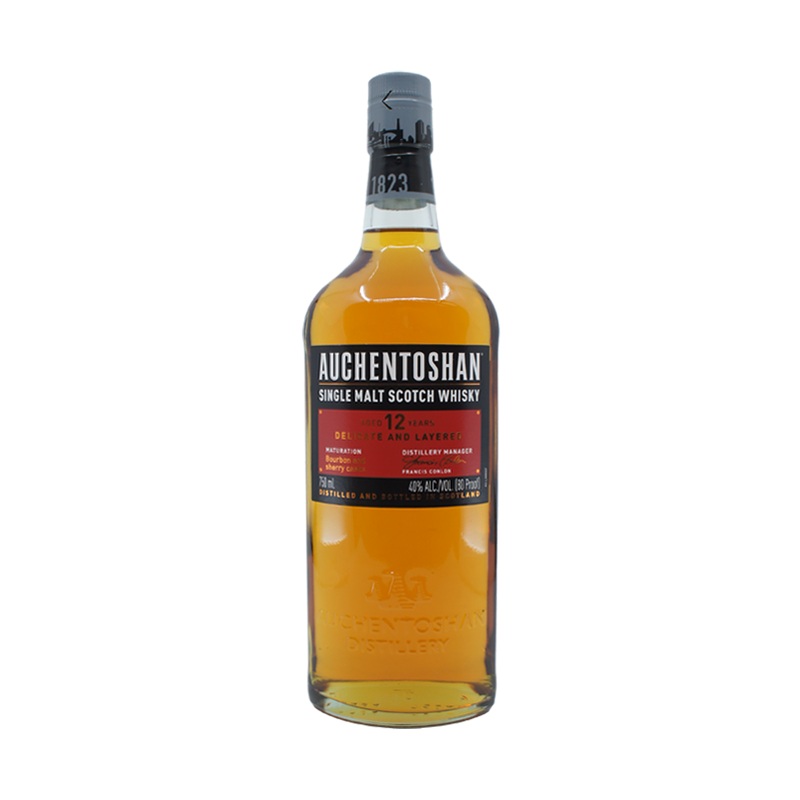 Auchentoshan 12 Year Old Lowland Single Malt Scotch Whisky