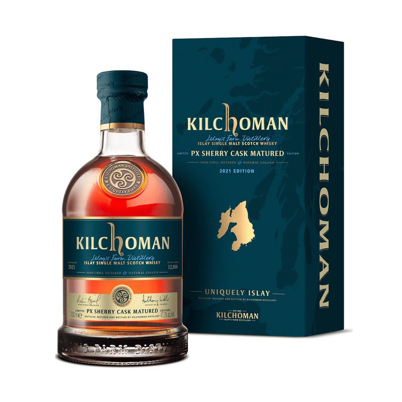 Kilchoman PX Sherry Cask Matured 2021 Edition Islay Single Malt Scotch Whisky