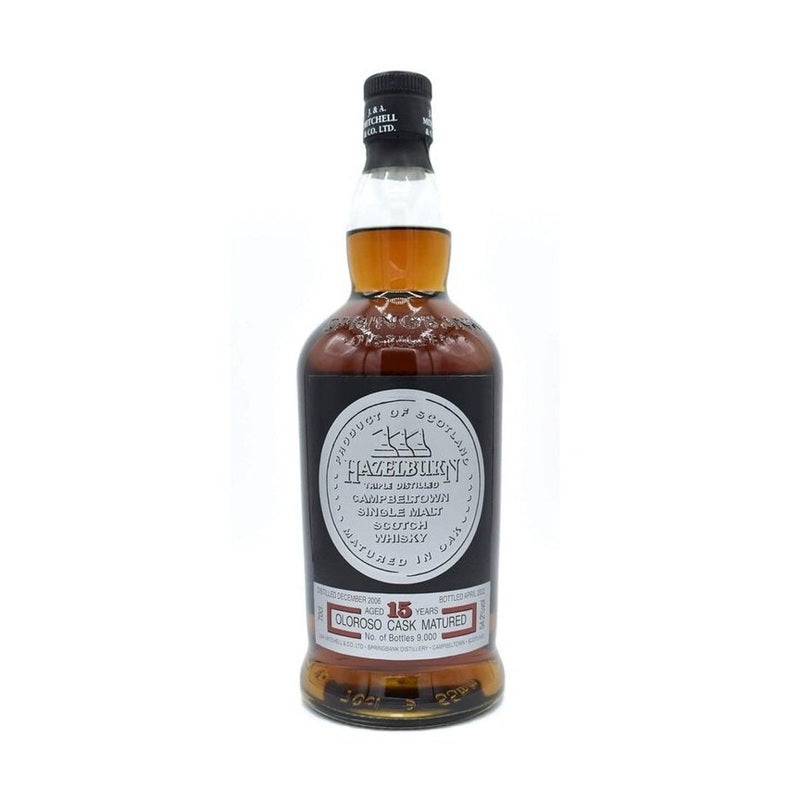 Hazelburn 15 Year Old Oloroso Cask Matured Campbeltown Single Malt Scotch Whisky