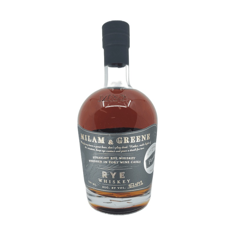 Milam & Greene ‘Flaviar Private Barrel’ Port Cask Finish Straight Rye Whiskey