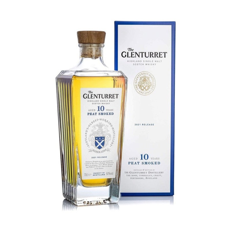 The Glenturret 10 Year Old ‘Peat Smoked’ 2021 Release Highland Single Malt Scotch Whisky