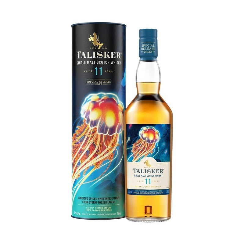 Talisker 11 Year Old ‘The Lustrous Creature of the Depths’ Special Release 2022 Single Malt Scotch Whisky