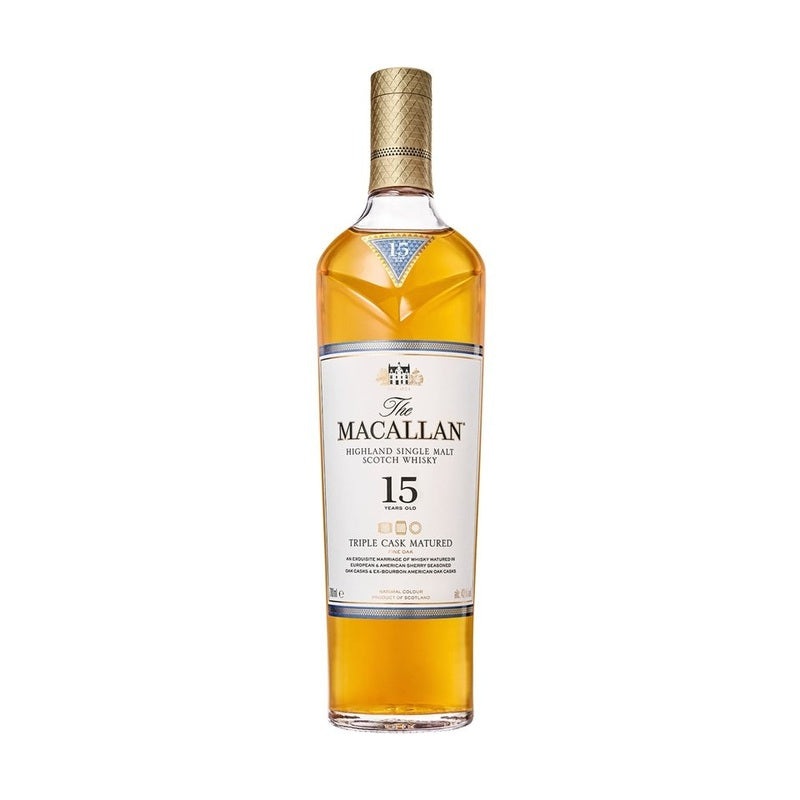 The Macallan 15 Year Old Triple Cask Matured Highland Single Malt Scotch Whisky