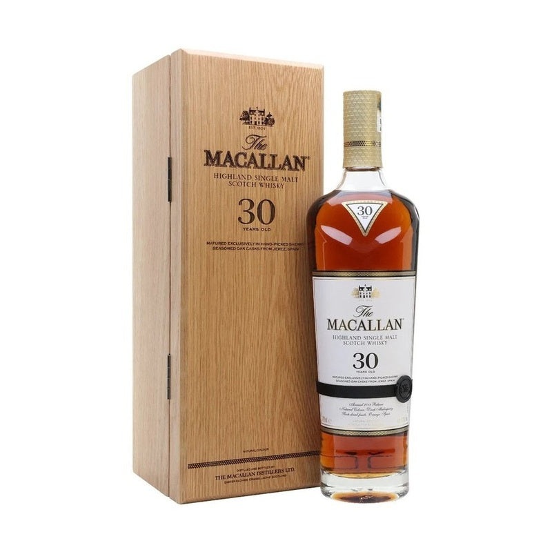 The Macallan 30 Years Old Sherry Oak Cask Highland Single Malt Scotch Whisky
