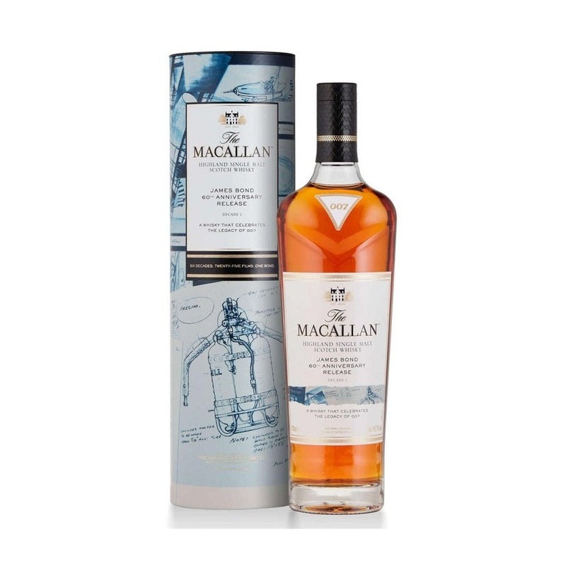The Macallan James Bond 60th Anniversary Decade I Highland Single Malt Scotch Whisky