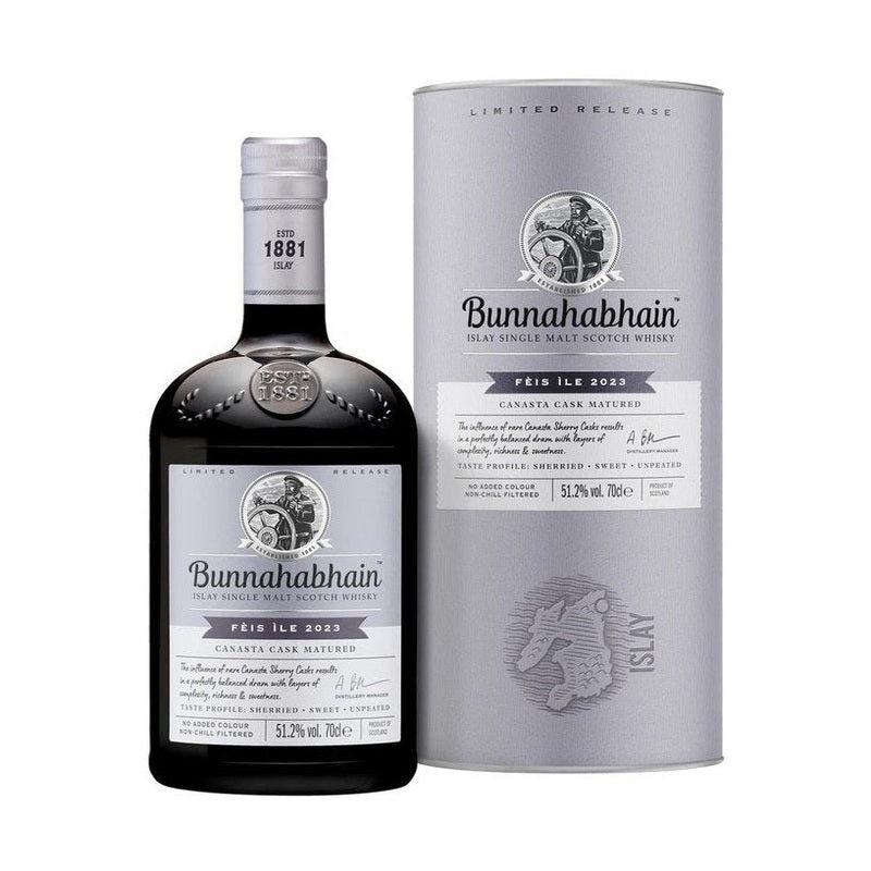 Bunnahabhain Fis le 2023 Canasta Cask Matured Islay Single Malt Scotch Whisky