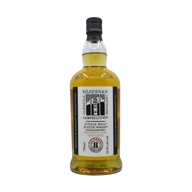 Kilkerran Glengyle 8 Year Old Bourbon Cask Matured Campbeltown Single Malt Scotch Whisky