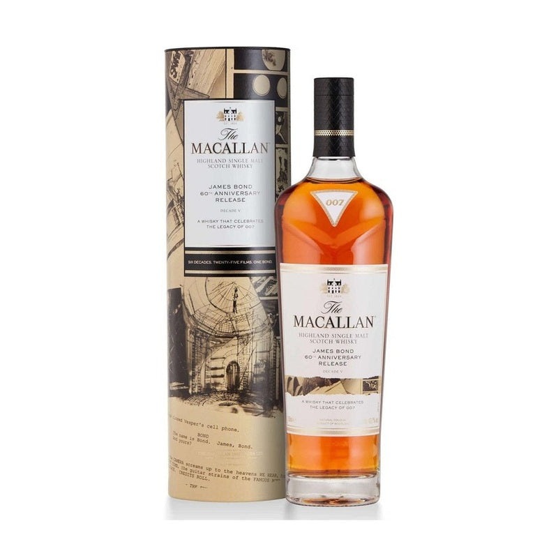 The Macallan James Bond 60th Anniversary Decade V Highland Single Malt Scotch Whisky