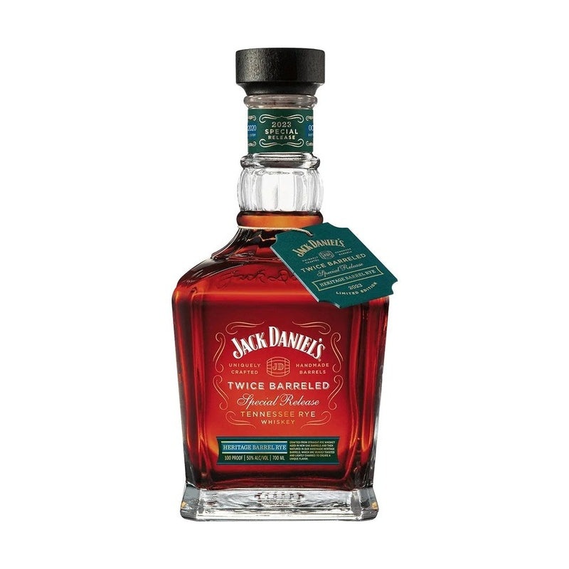 Jack Daniel’s Twice Barreled Special Release Heritage Barrel Rye Whiskey