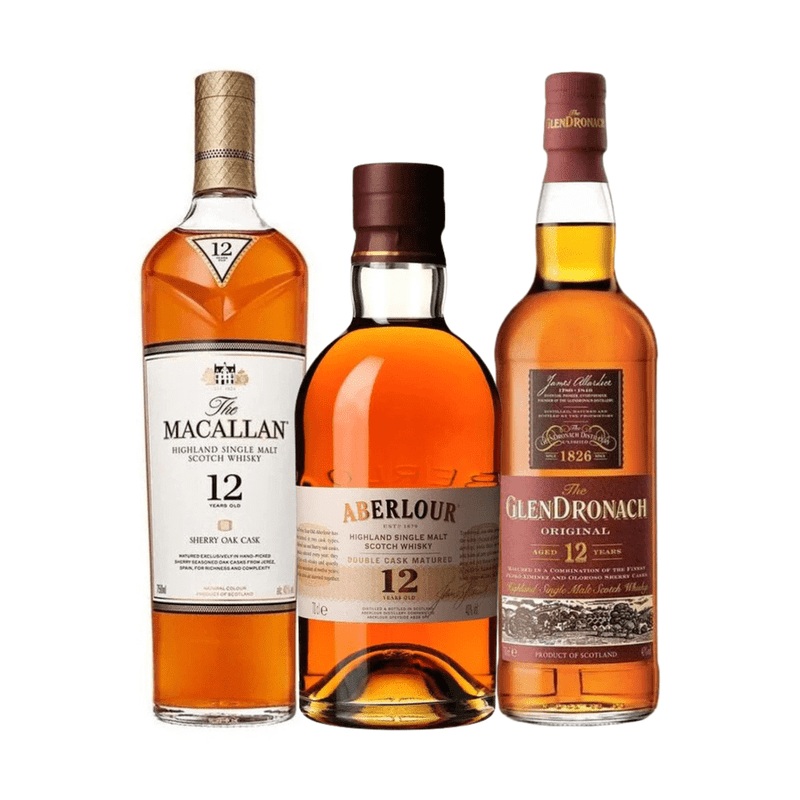 Classic 12 Year Sherry Scotch Bundle