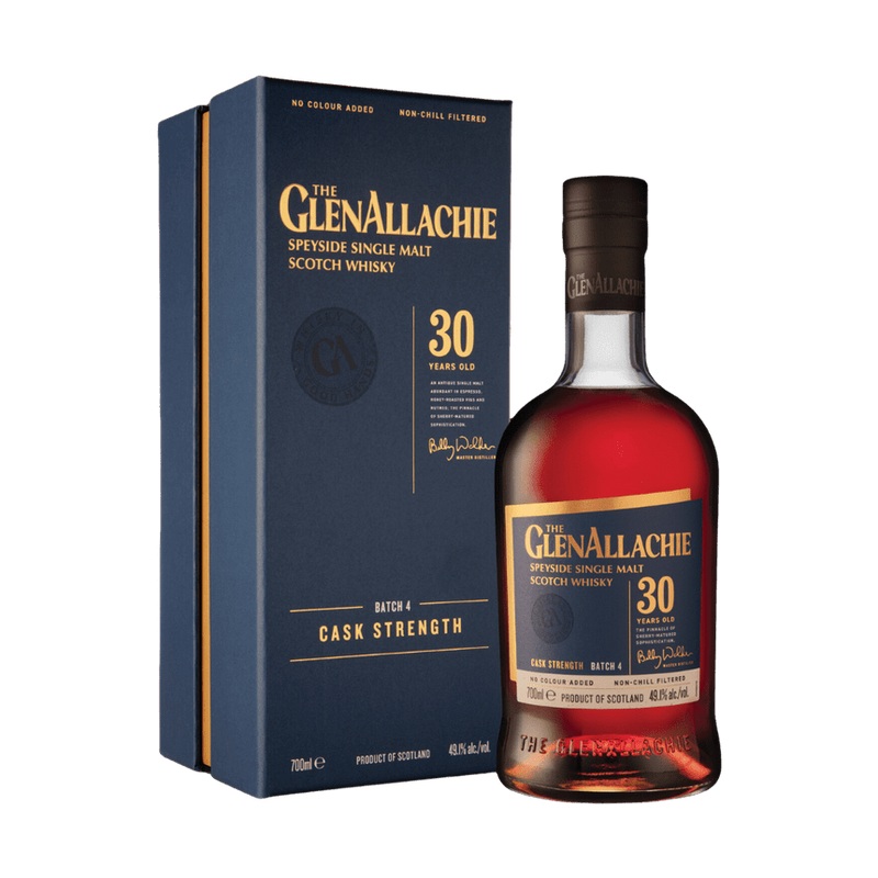 The GlenAllachie 30 Year Old Batch #4 Speyside Single Malt Scotch Whisky