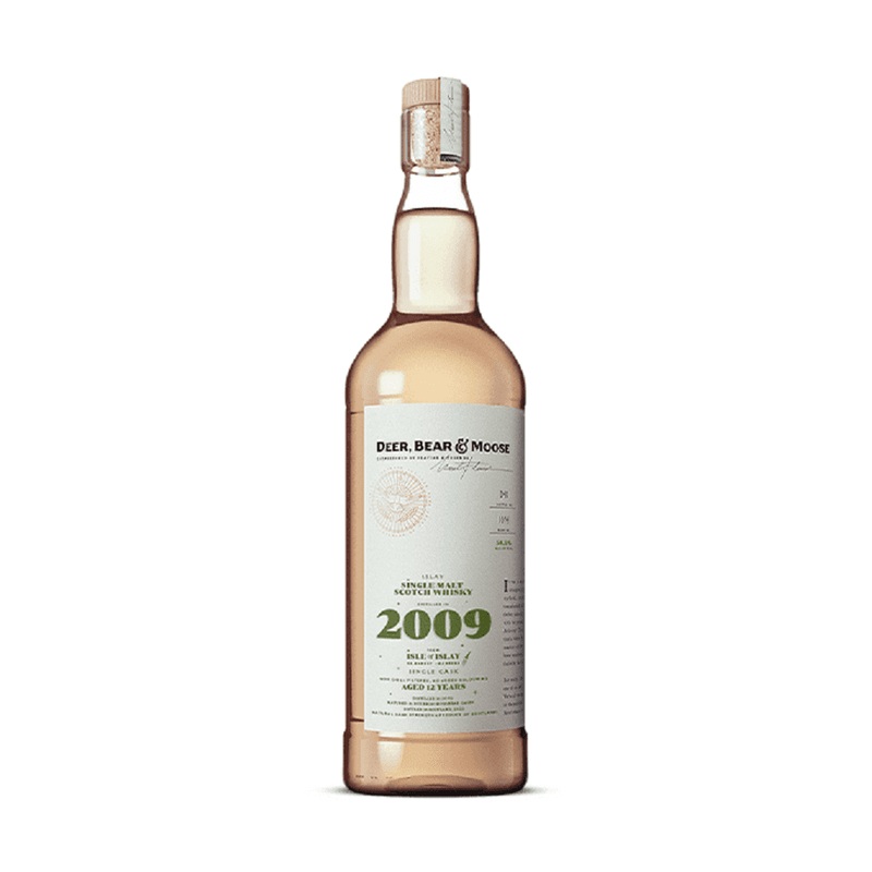 Deer, Bear & Moose 12 Year Old Islay 2009 Single Malt Scotch Whisky