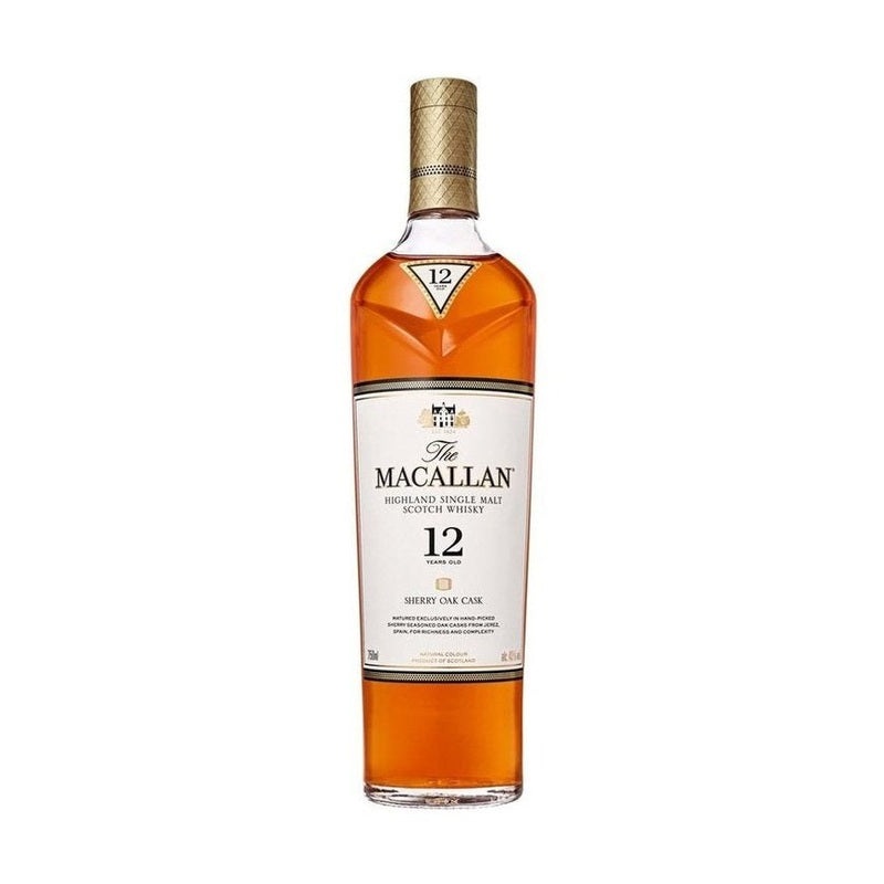 The Macallan 12 Year Old Sherry Oak Cask Highland Single Malt Scotch Whisky