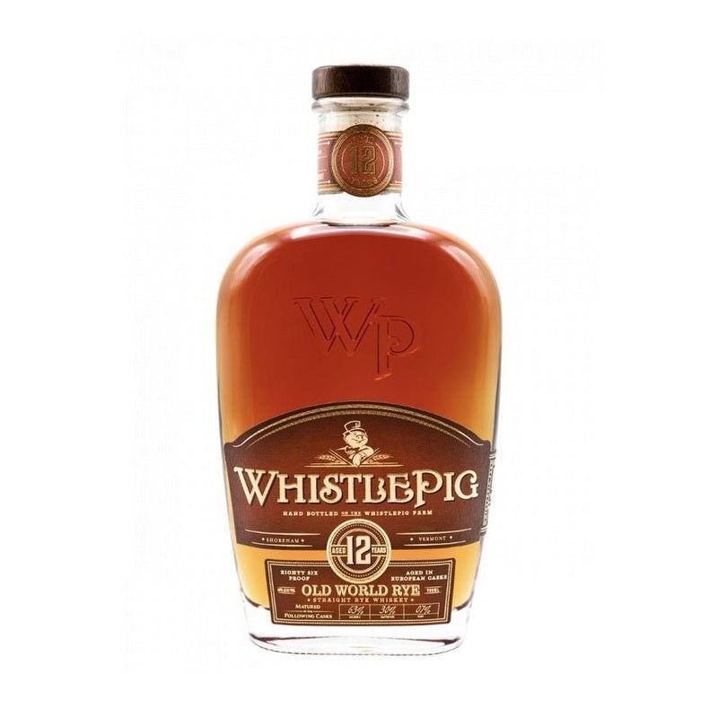 WhistlePig Old World Rye 12 Year Old Straight Rye Whiskey