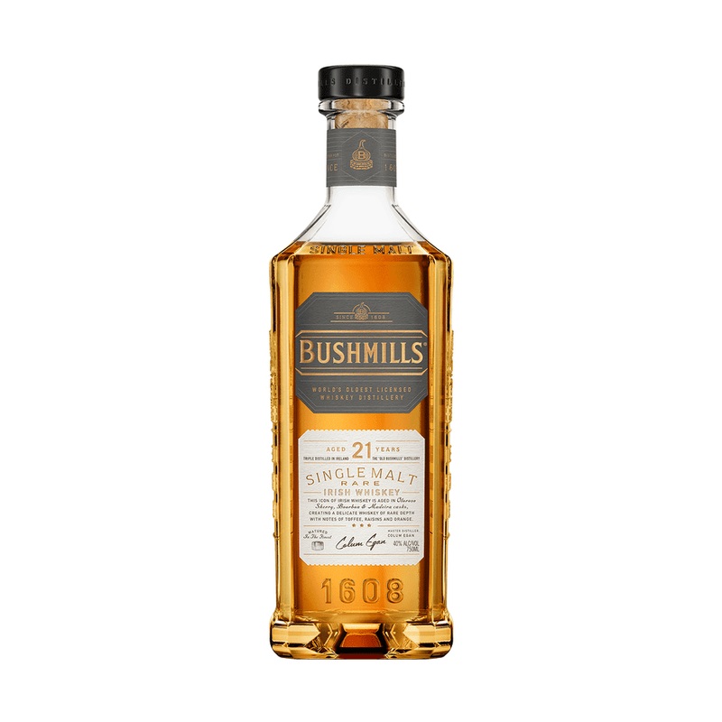 Bushmills 21 Year Old Single Malt Rare Irish Whiskey