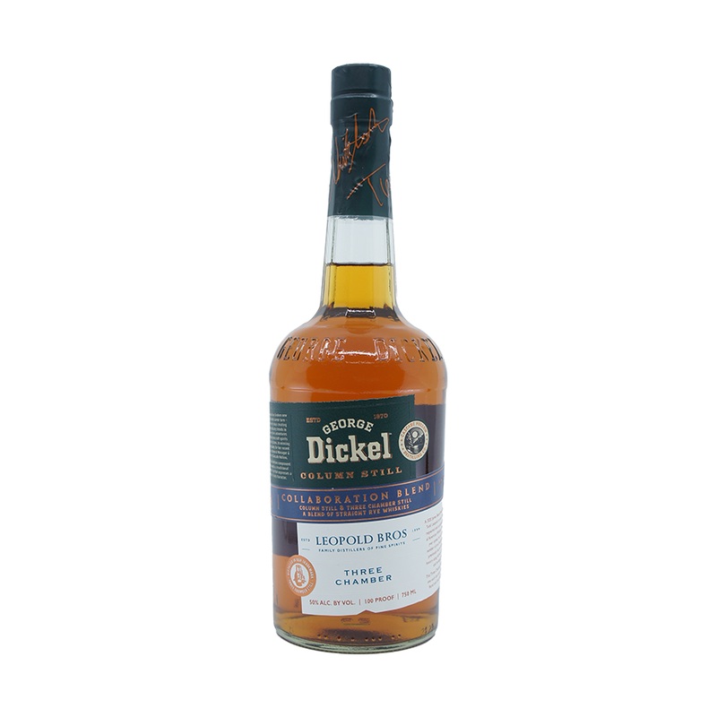 George Dickel x Leopold Bros. Column Still & Three Chamber Collaboration Blend Rye Whiskey