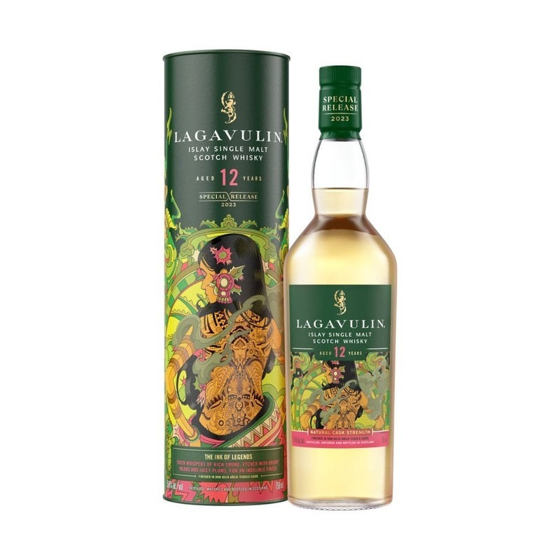 Lagavulin 12 Year Old ‘The Ink of Legends’ Special Release 2023 Single Malt Scotch Whisky