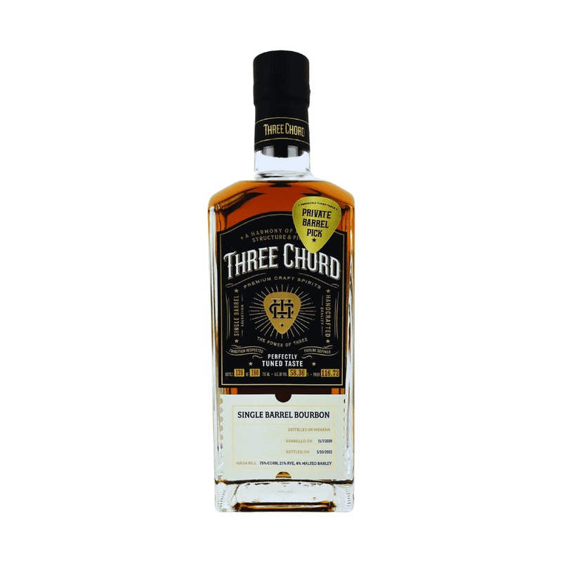 Three Chord Private Selection Single Barrel Bourbon