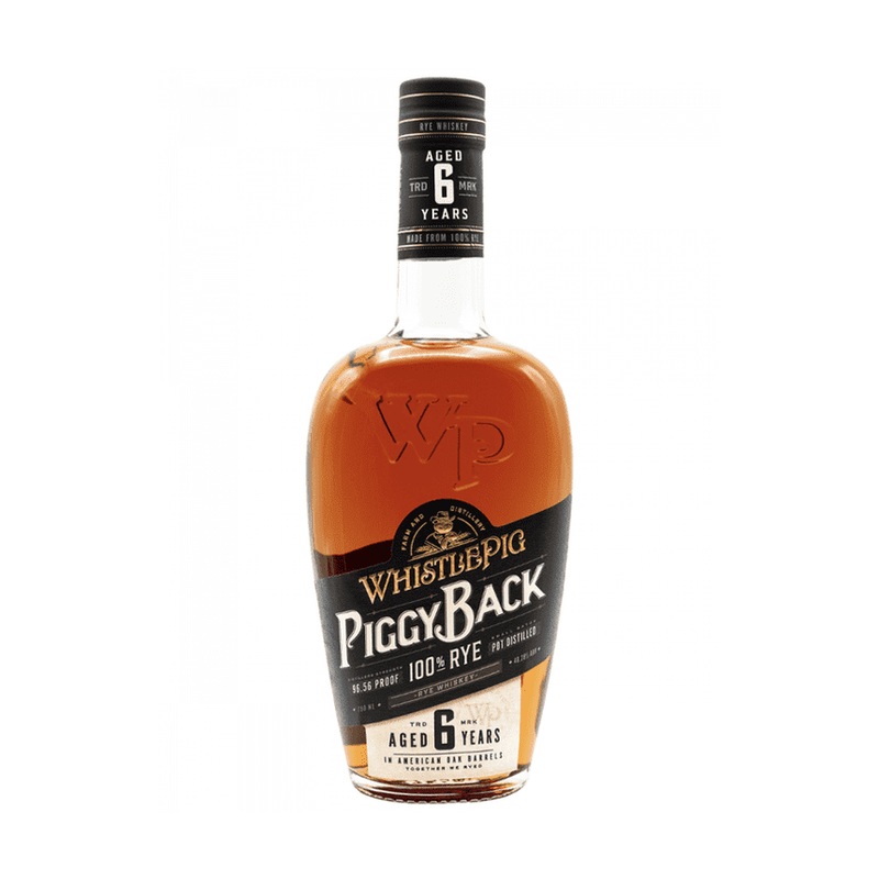 Whistlepig PiggyBack 6 Year Old Rye Whiskey