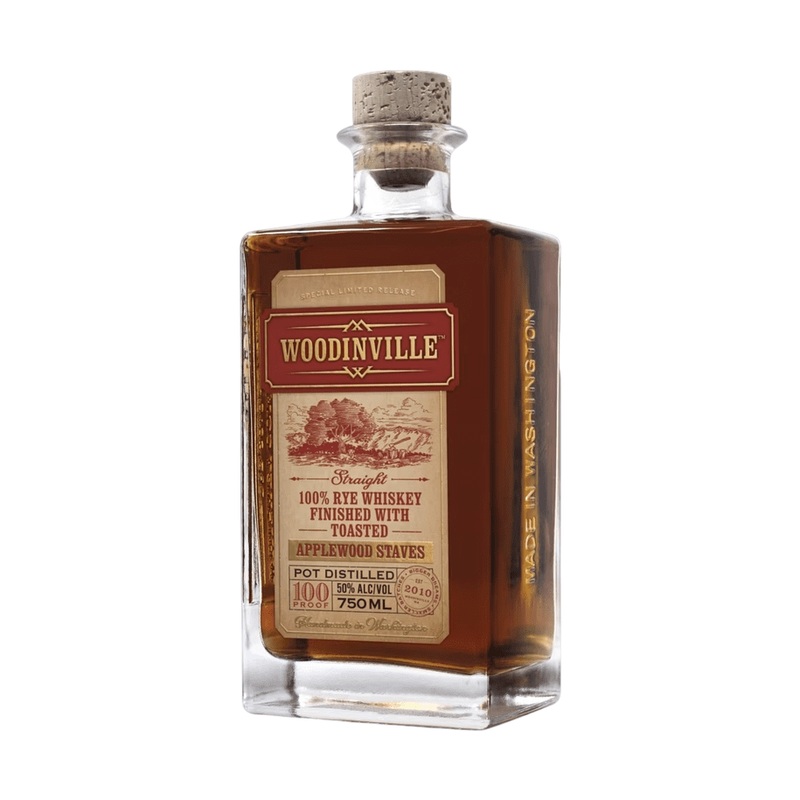 Woodinville Applewood Staves Straight Bourbon Whiskey