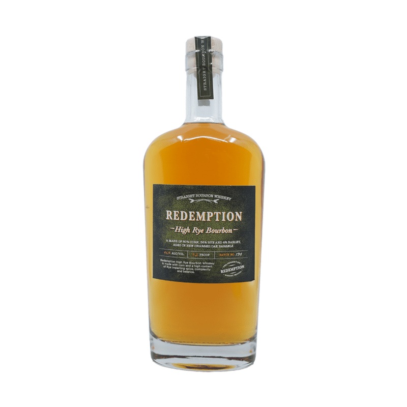 Redemption High Rye Straight Bourbon Whiskey