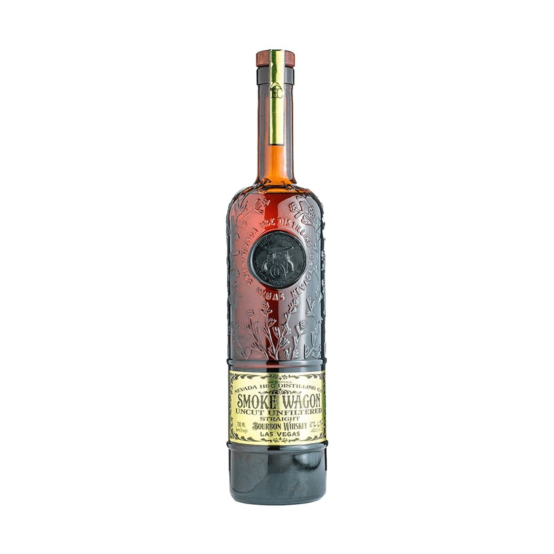Smoke Wagon Uncut Unfiltered Straight Bourbon Whiskey