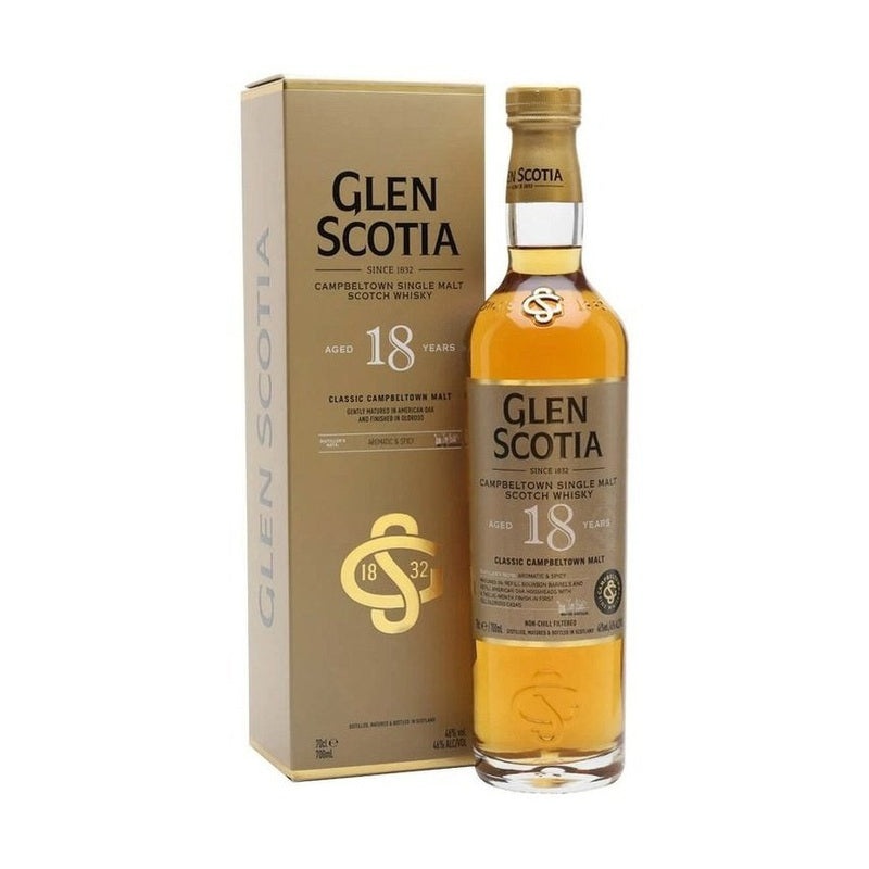 Glen Scotia 18 Year Old Single Malt Scotch Whisky (700ml)