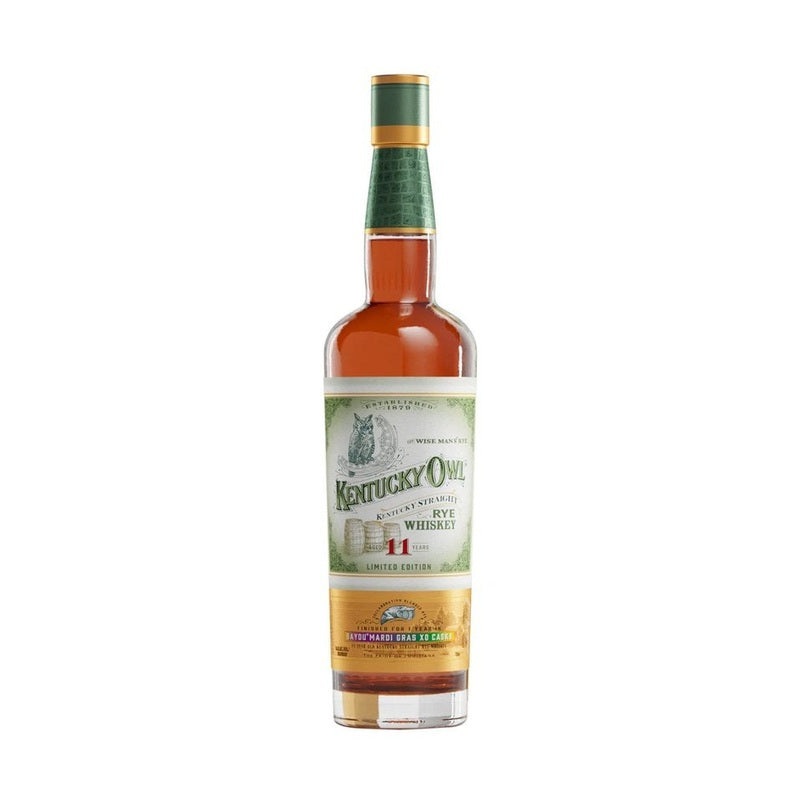 Kentucky Owl 11 Year Old Bayou Mardi Gras XO Casks Kentucky Straight Rye Whiskey