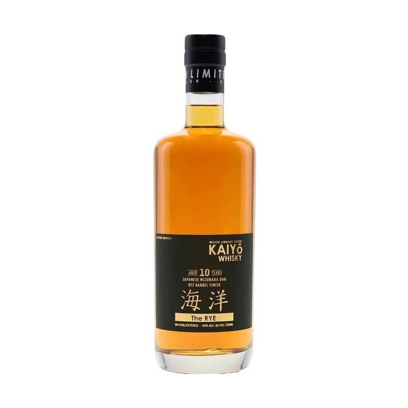 Kaiy 10 Year Old ‘The Rye’ Rye Barrel Finish Japanese Whisky