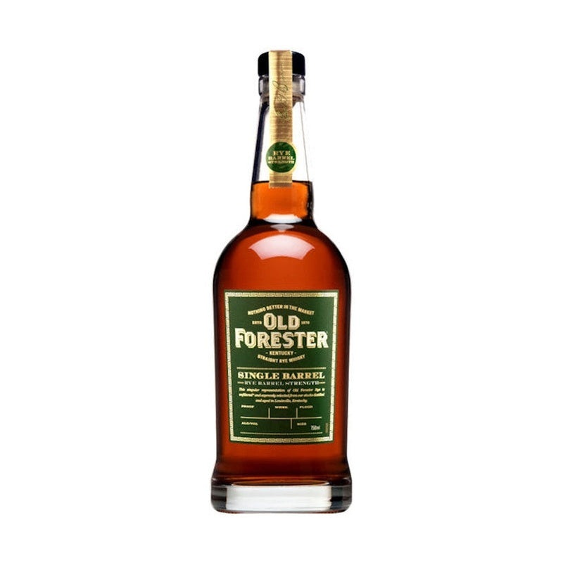 Old Forester Single Barrel Rye Barrel Strength Kentucky Straight Rye Whiskey, Warehouse K 65%ABV