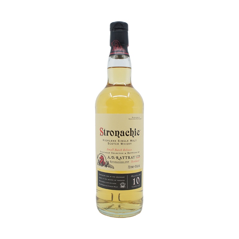 A.D. Rattray Stronachie 10 Year Old Small Batch Highland Single Malt Scotch Whisky