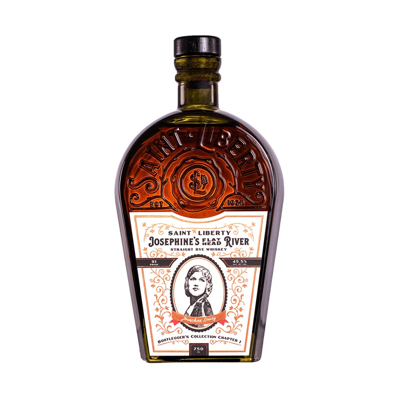Saint Liberty Josephine’s Flat Head River Straight Rye Whiskey