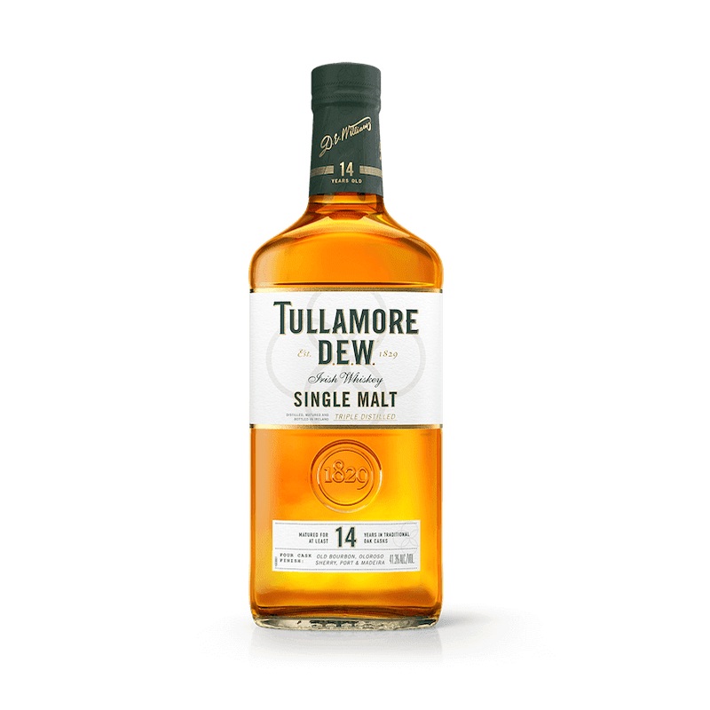 Tullamore D.E.W. 14 Year Old Single Malt Irish Whiskey