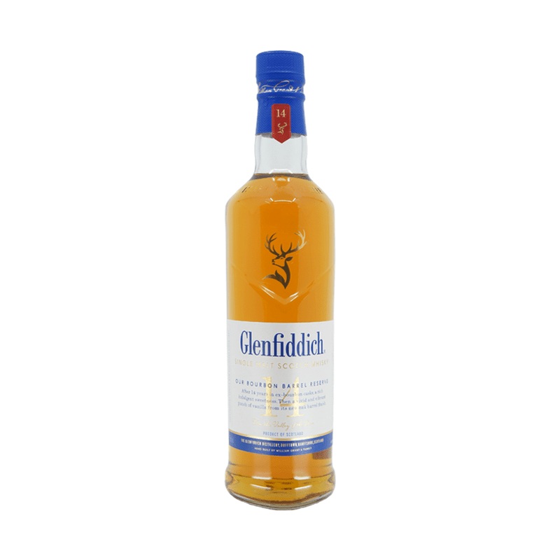 Glenfiddich 14 Year Bourbon Barrel Reserve Single Malt Scotch Whisky