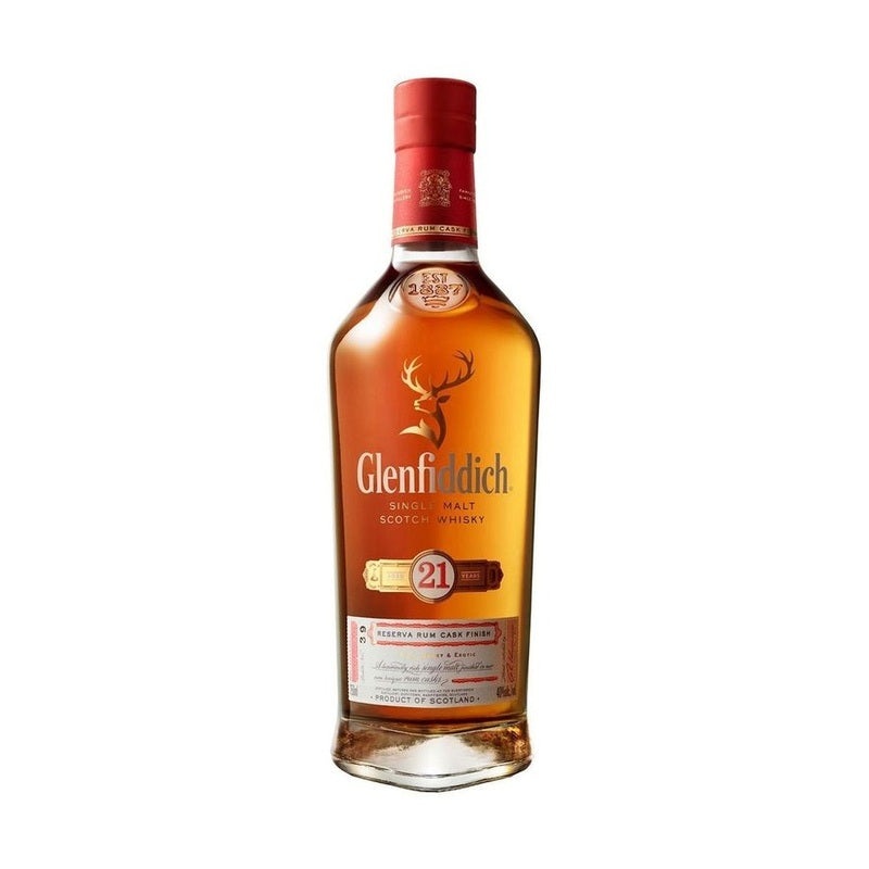 Glenfiddich 21 Year Old Reserva Rum Cask Finish Single Malt Scotch Whisky