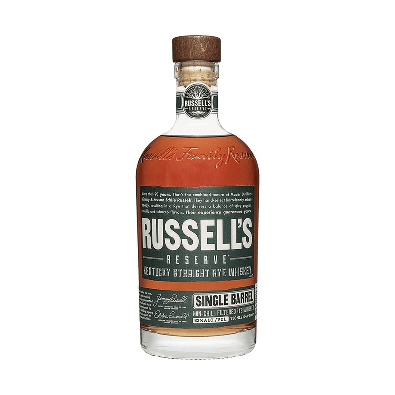 Russell’s Reserve Single Barrel Kentucky Straight Rye Whiskey (Green Label)
