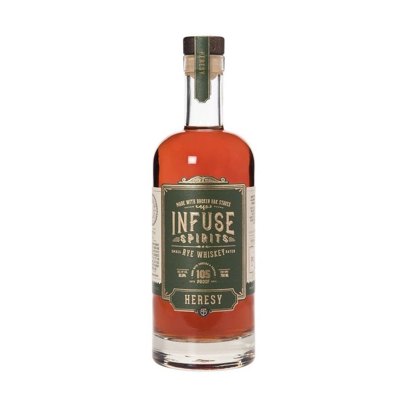 Infuse Spirits Heresy Rye Whiskey