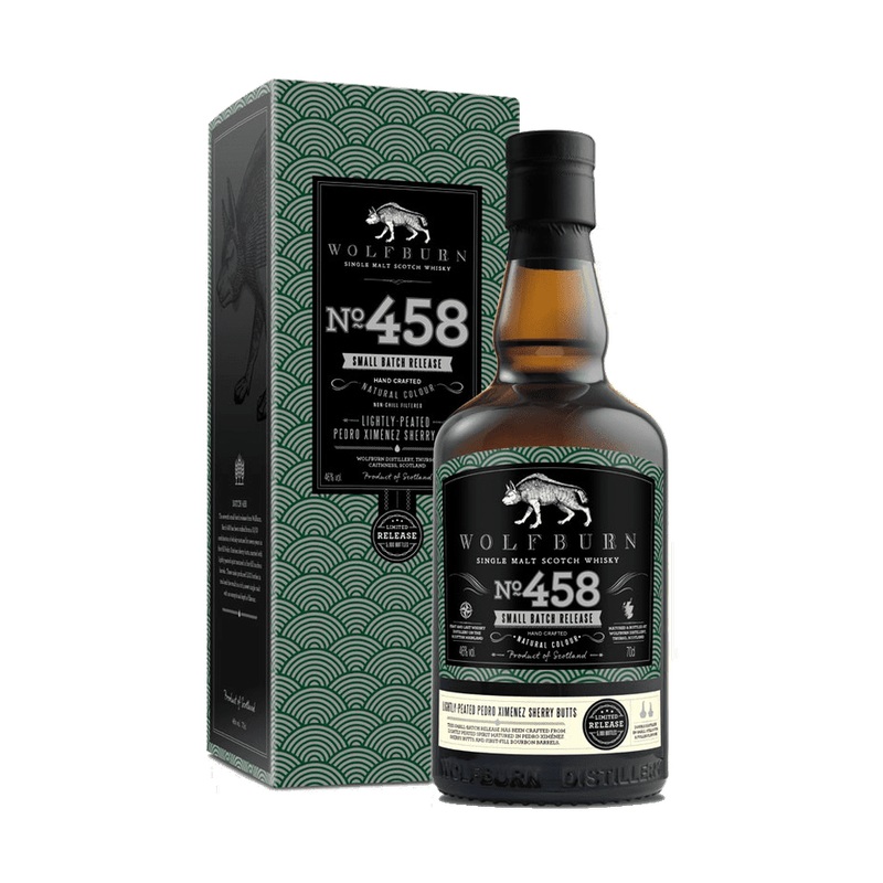 Wolfburn Batch #458 Small Batch Release Single Malt Scotch Whisky