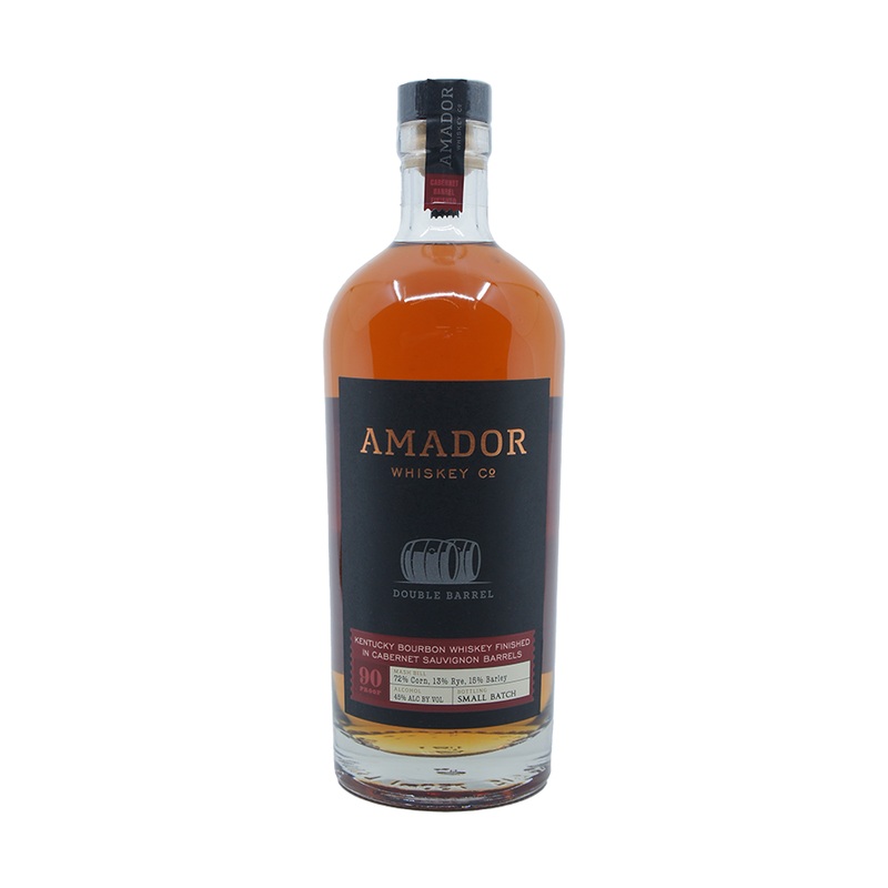 Amador Double Barrel Cabernet Sauvignon Finish Kentucky Bourbon Whiskey