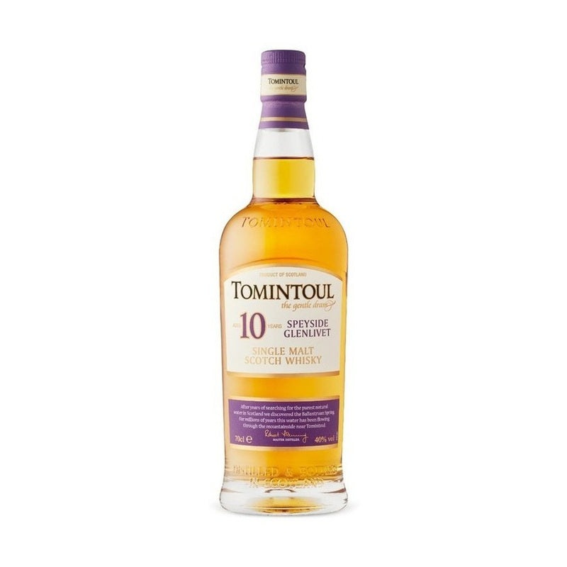 Tomintoul 10 Year Old Speyside Glenlivet Single Malt Scotch Whisky