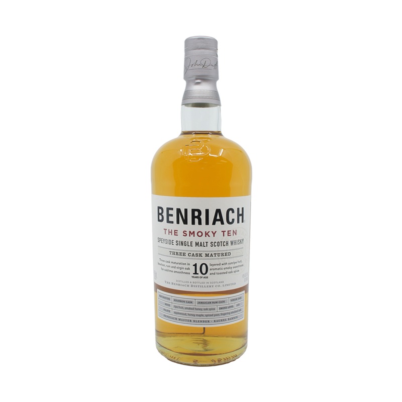 Benriach 10 Year Old ‘The Smoky Ten’ Speyside Single Malt Scotch Whisky