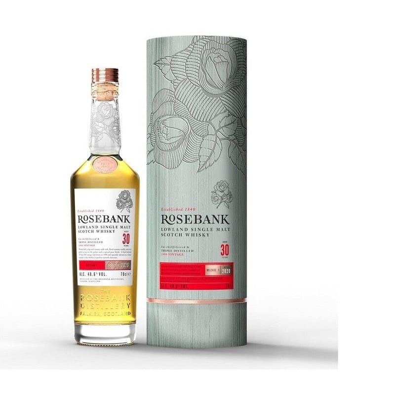 Rosebank 30 Year Old Lowland Single Malt Scotch Whisky
