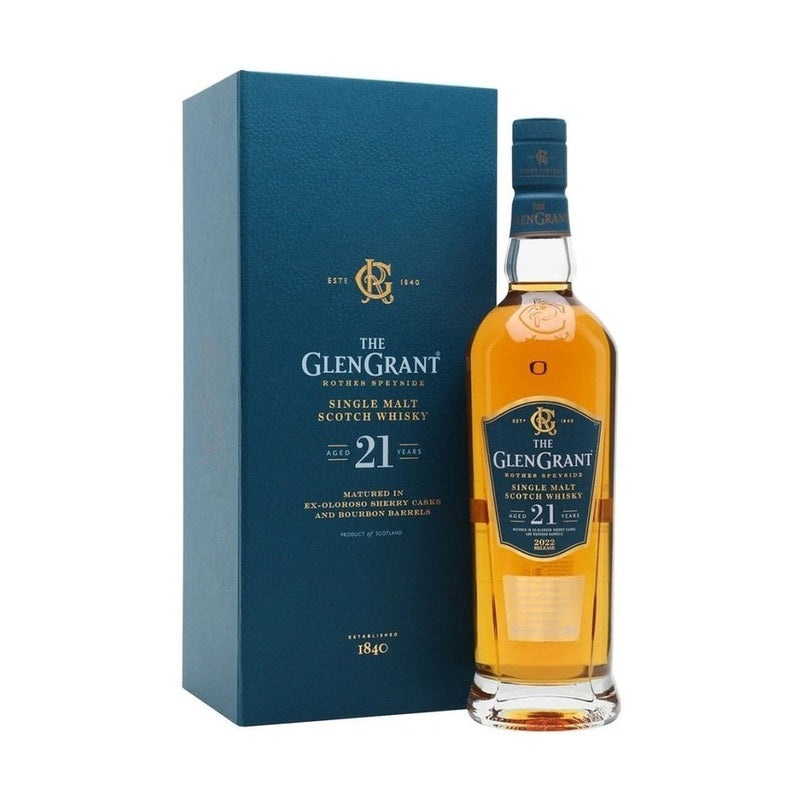 The Glen Grant 21 Year Old Single Malt Scotch Whisky