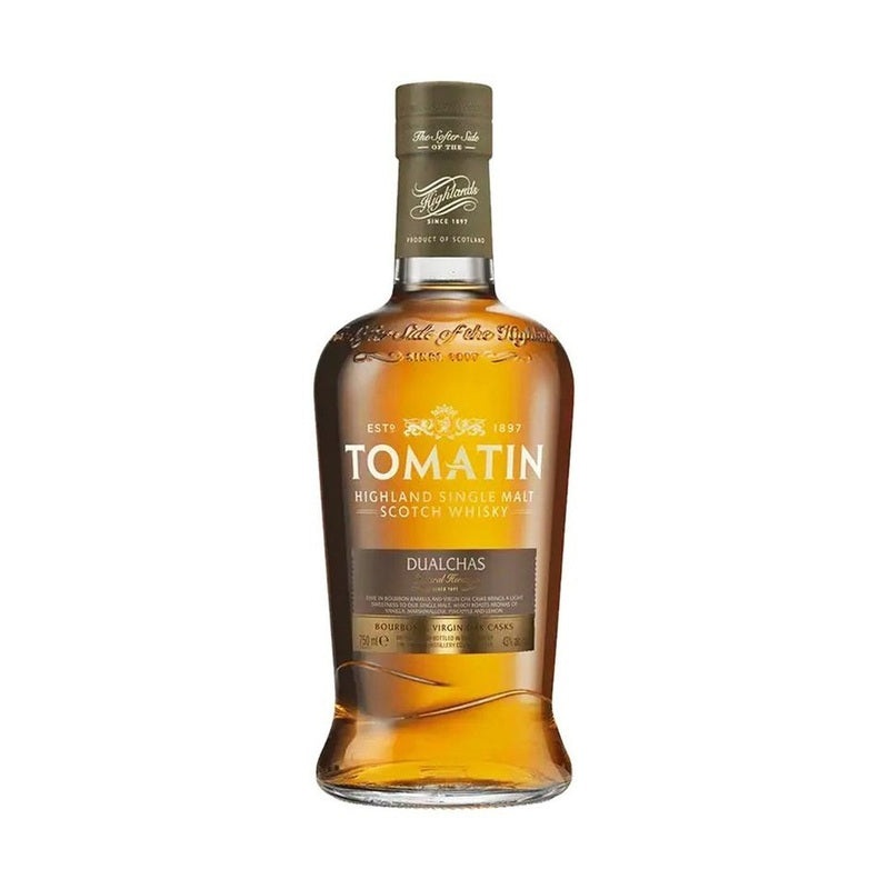 Tomatin Dualchas Bourbon & Virgin Oak Casks Highland Single Malt Scotch Whisky
